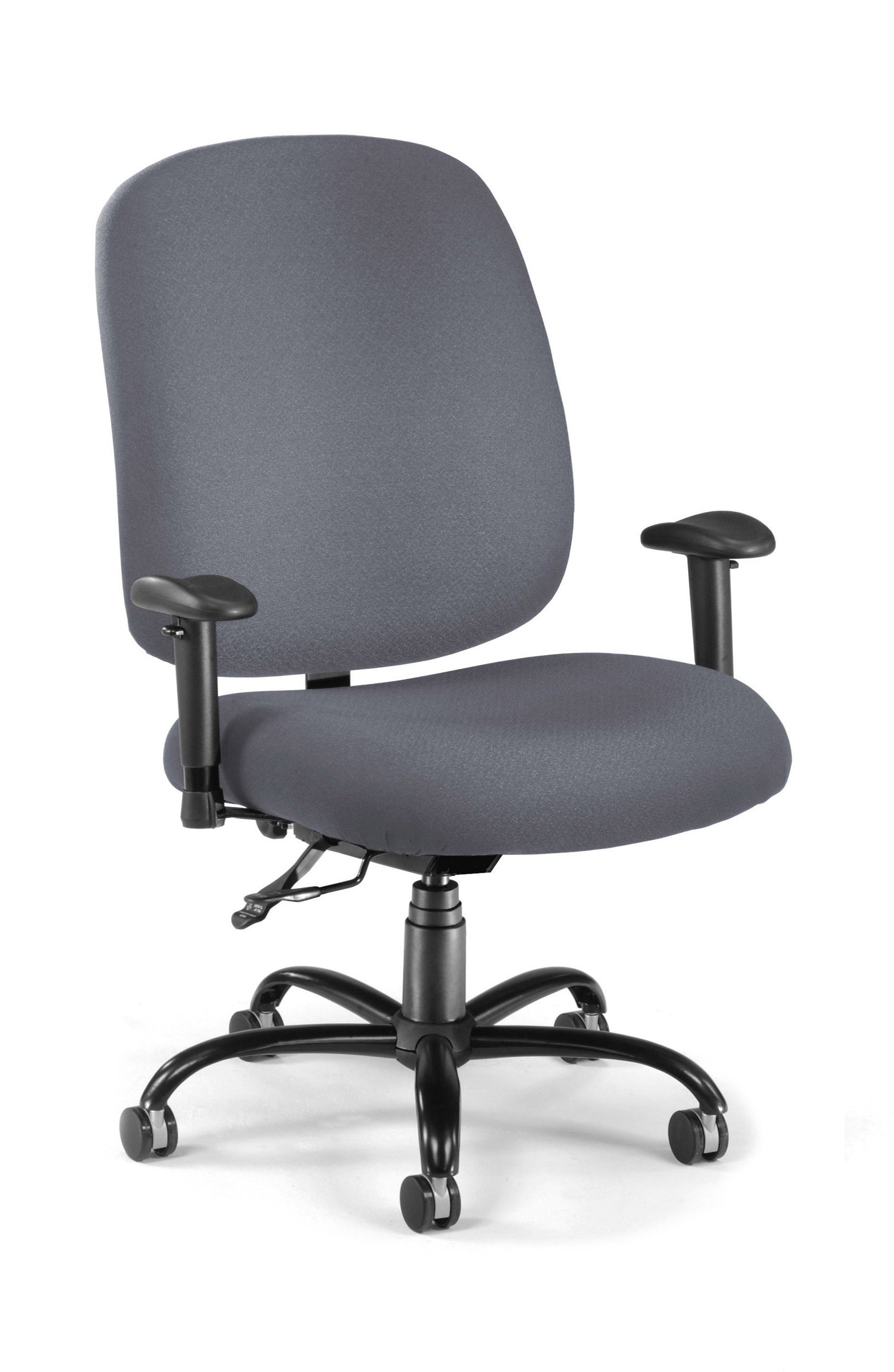 Big and tall desk chairs cub 700 aa6 239 gray mfo