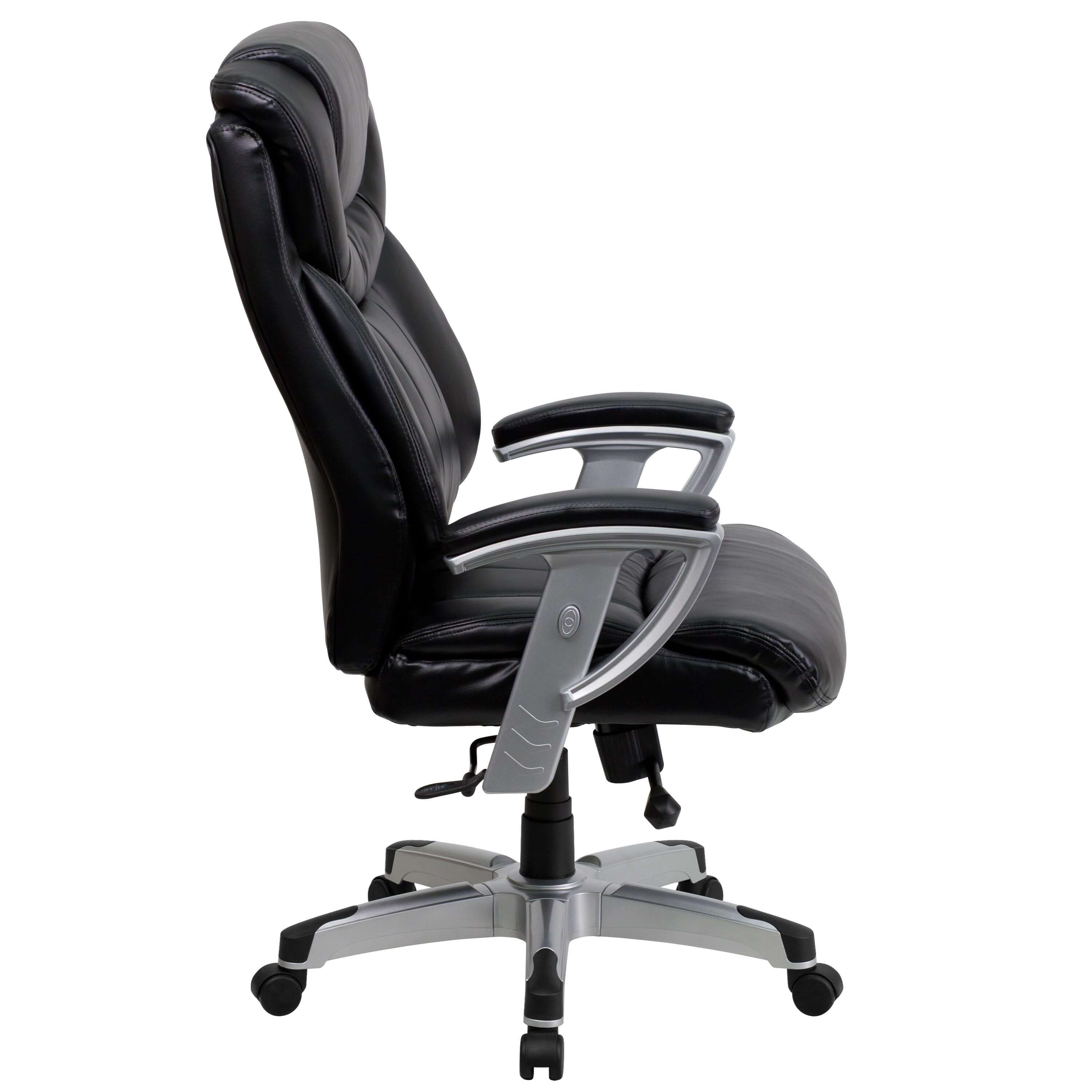 Big and tall office chair side view 1