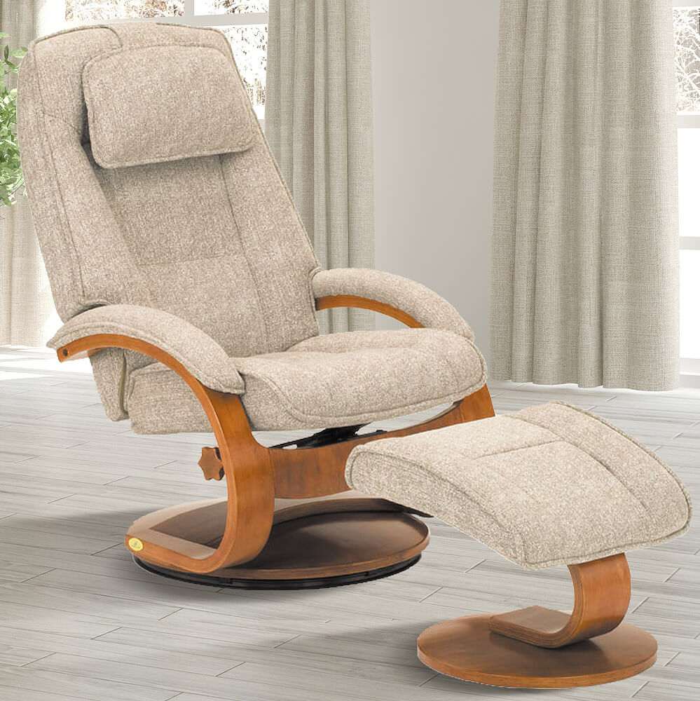 Contemporary shop fabric recliners