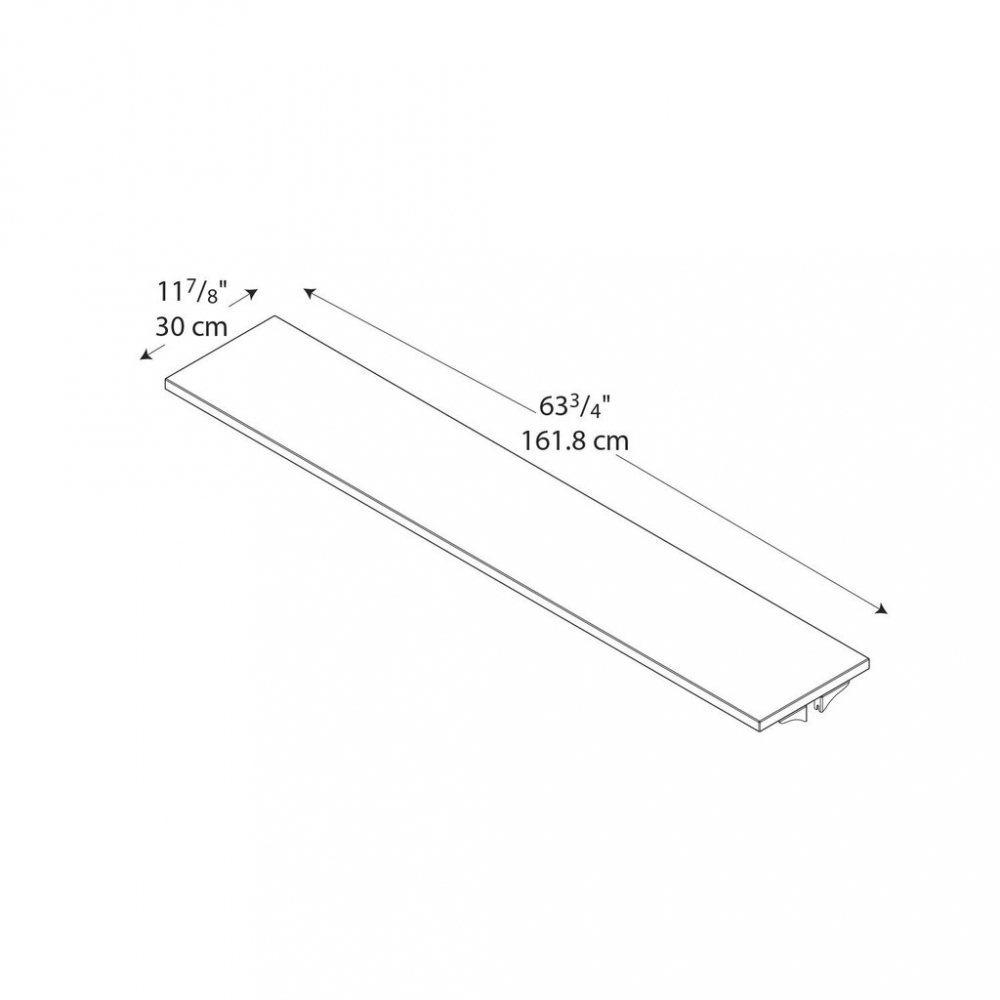 Cubicle shelves dimensions