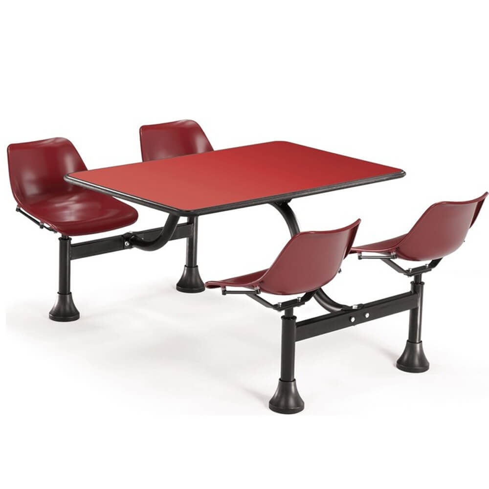 Dining booth CUB 1003 MRN RED OFM