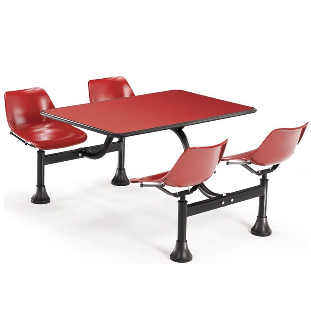 Dining booth CUB 1003 RED RED OFM