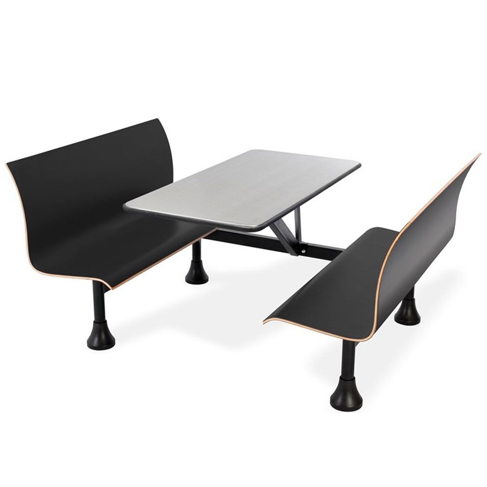 Dining booth CUB 1007W BLK OFM