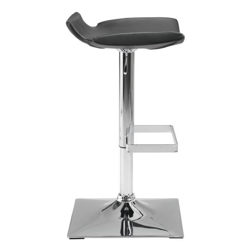 High stool chair side view
