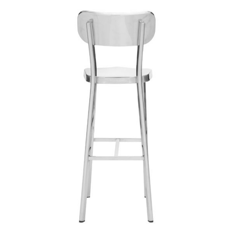 High stools with back back view