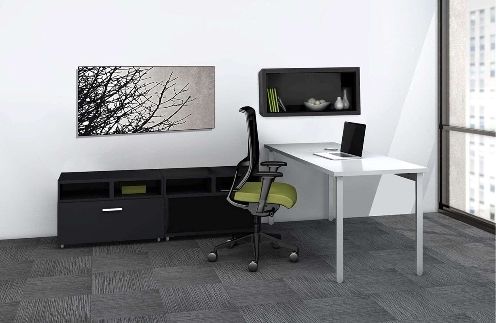 L shaped modern desk environmental_preview