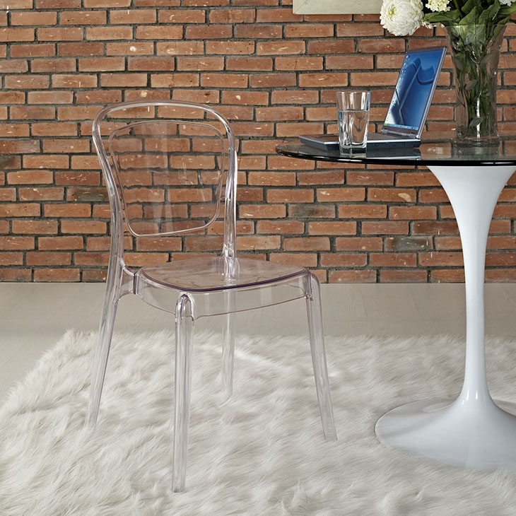 Plastic dining chair environmental