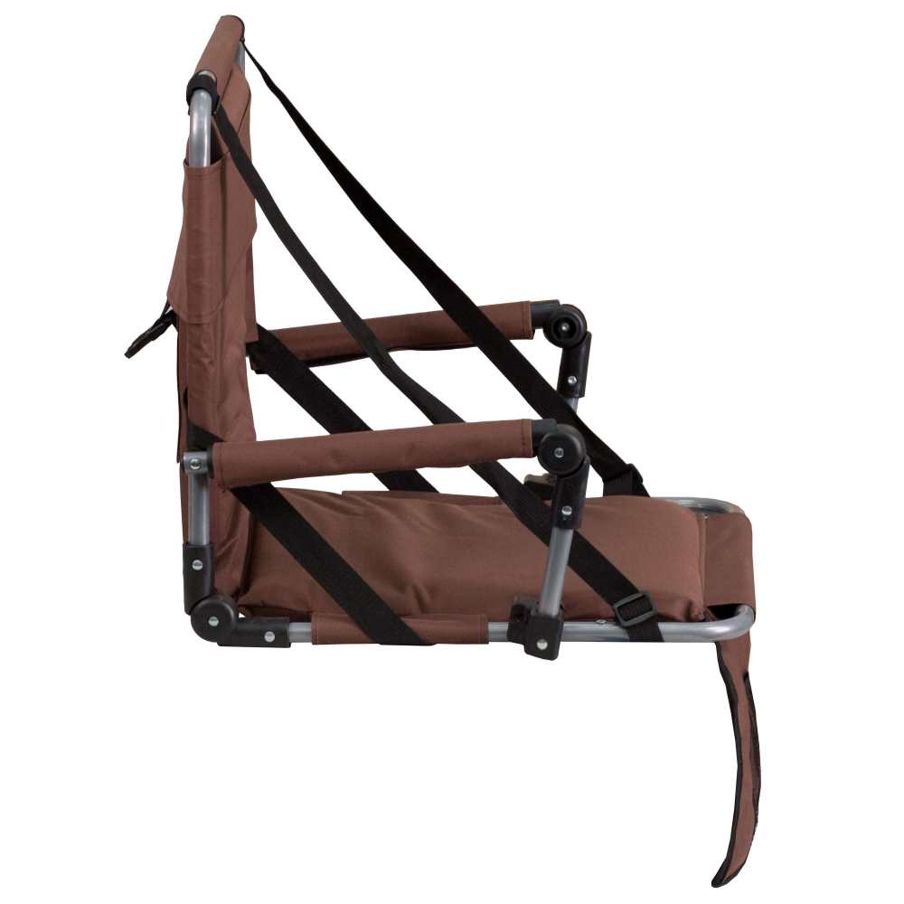 Portable travel chair side view
