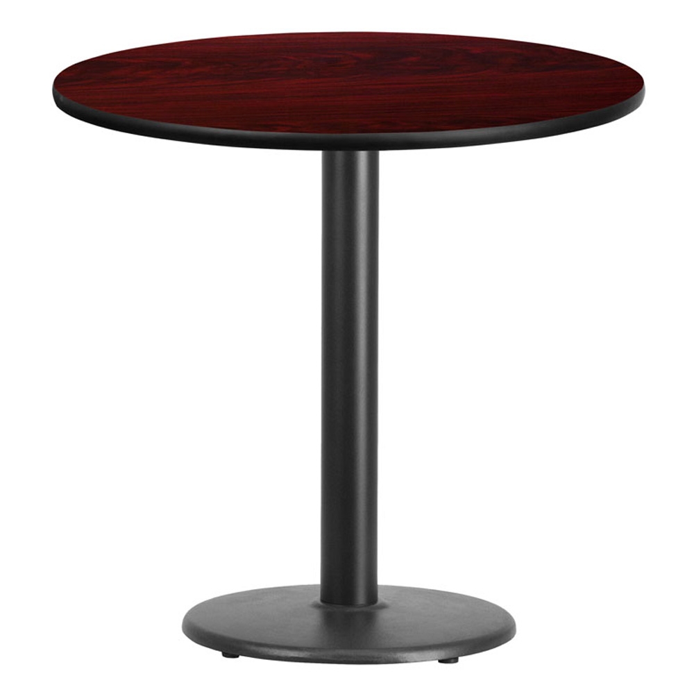 Restaurant tables and chairs 30inch round laminate table