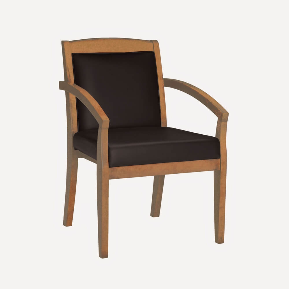 Side chairs with arms CUB VSCABMPL YAM