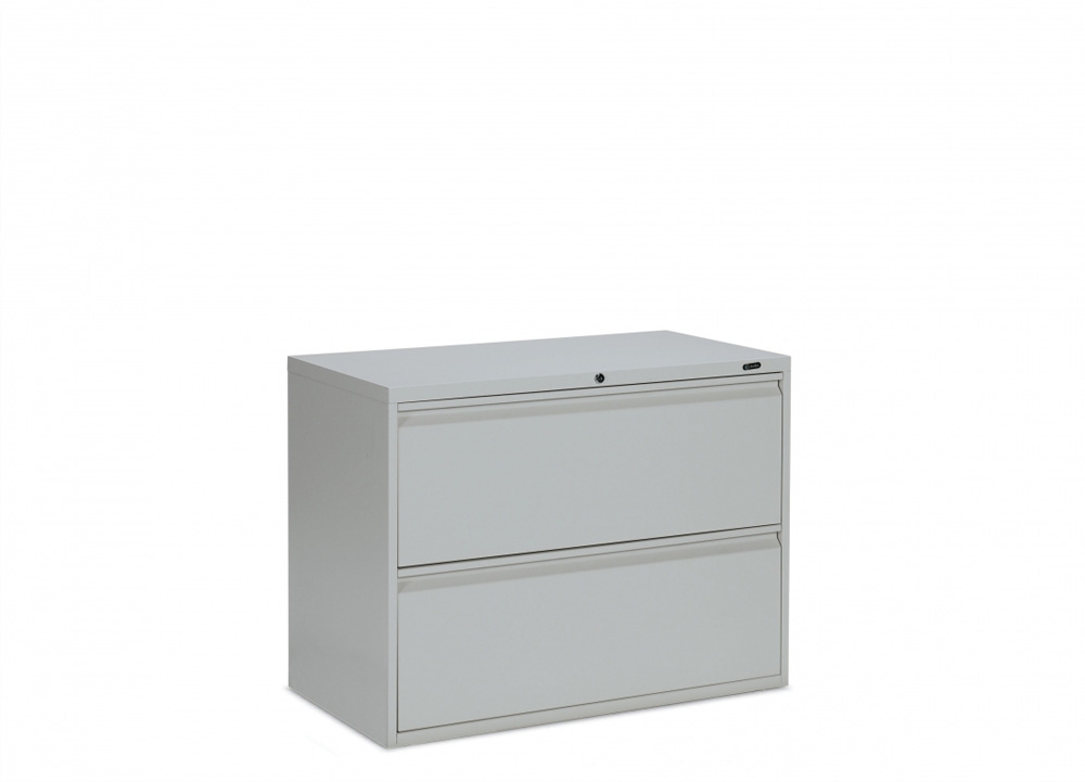2 drawer filing cabinet CUB 1942P 2F12 LGR OLG