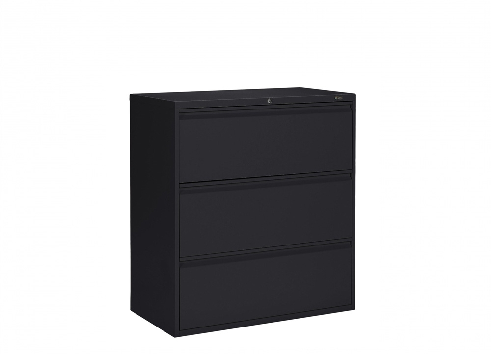3 drawer filing cabinet CUB 1936P 3F12 BKL OLG