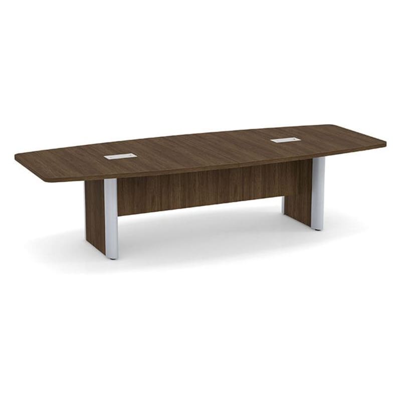 Accent Base Modern Walnut Silver 1 Accent Base Modern Walnut Silver 1