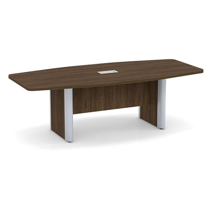 Accent Base Modern Walnut Silver 2 Accent Base Modern Walnut Silver 2