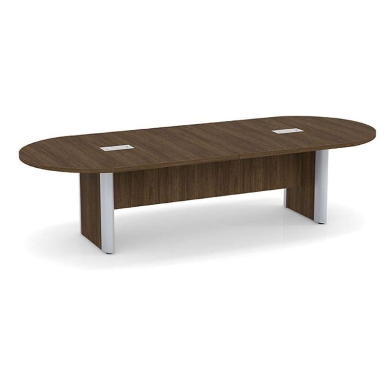 Accent Base Modern Walnut Silver 4 Accent Base Modern Walnut Silver 4