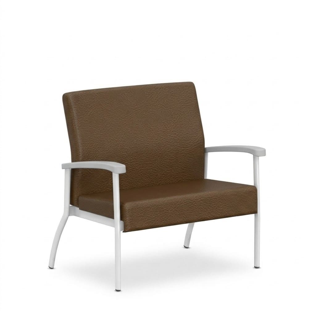 Armchair left link low chocolate Armchair left link low chocolate