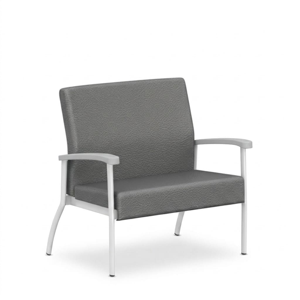 Armchair left link low cool grey Armchair left link low cool grey
