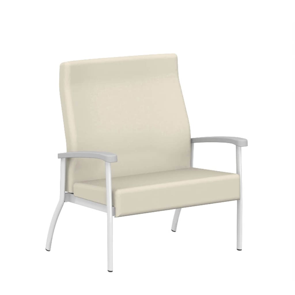 Armchair left link white Armchair left link white
