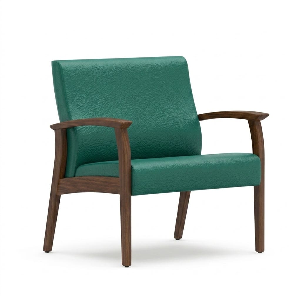 Big bariatric chair green 1