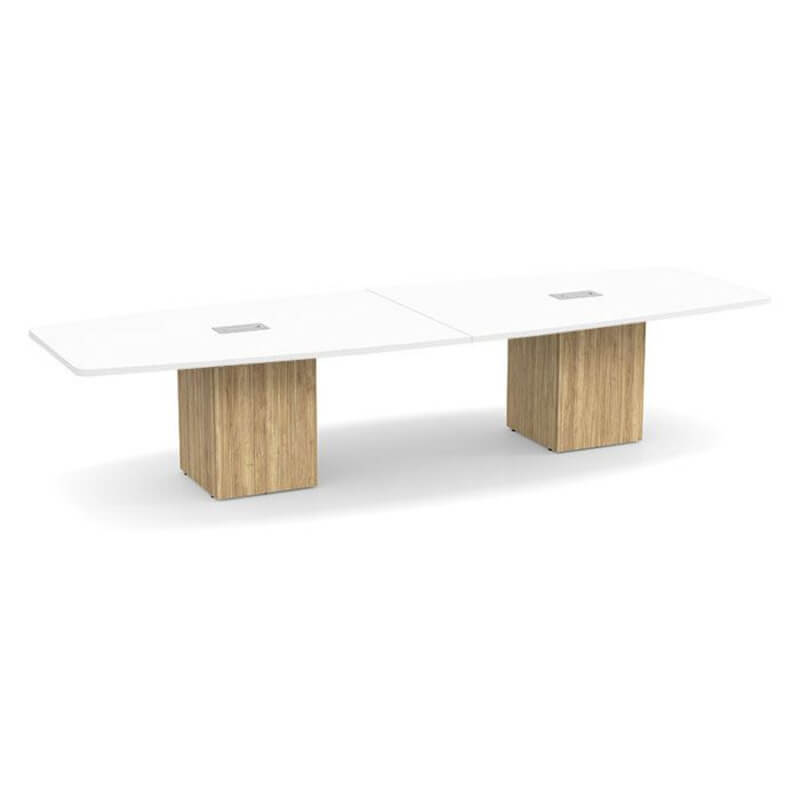 Boat shape white top aspen base 2 Boat shape white top aspen base 2