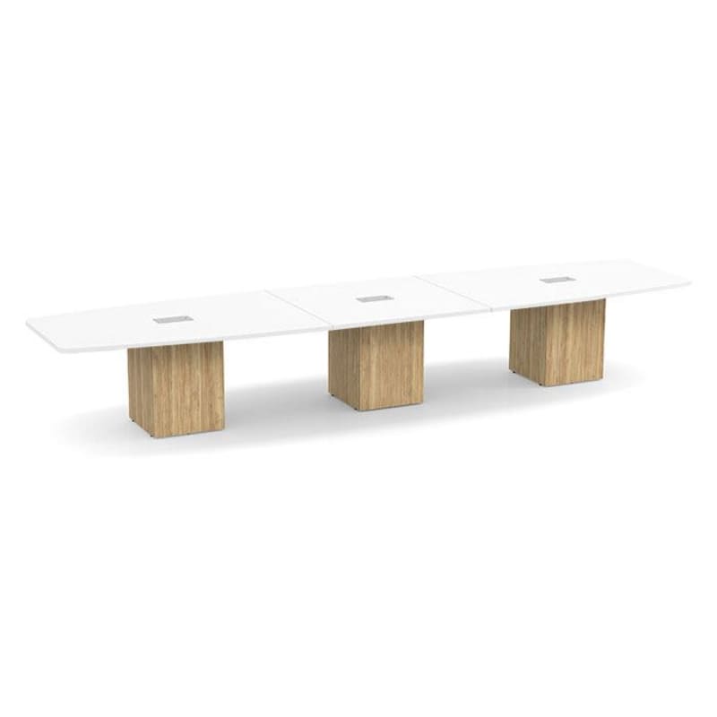 Boat shape white top aspen base 4 Boat shape white top aspen base 4
