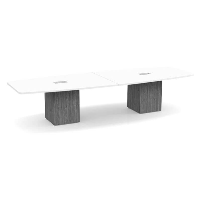 Boat shape white top gray base 2 Boat shape white top gray base 2
