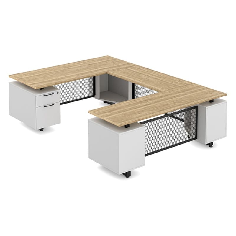 Desk U Shape aspen top Desk U Shape aspen top