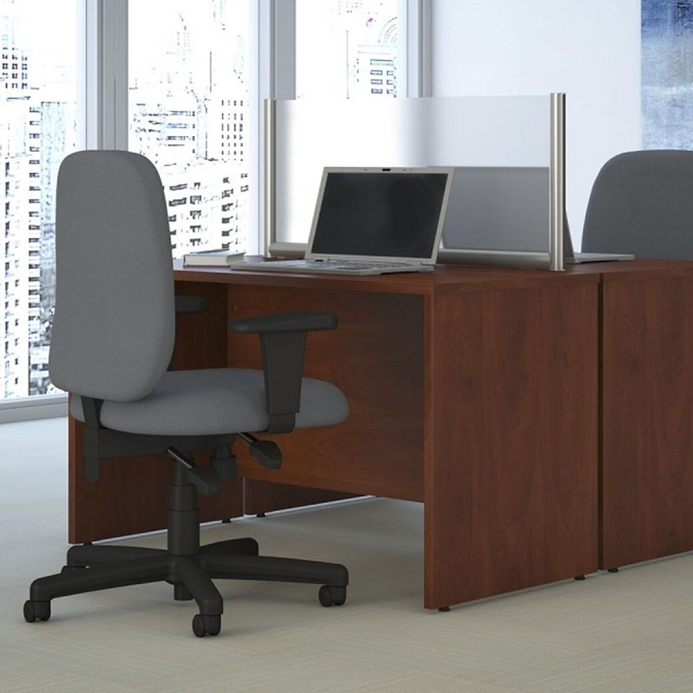 Acrylic desk dividers environmental