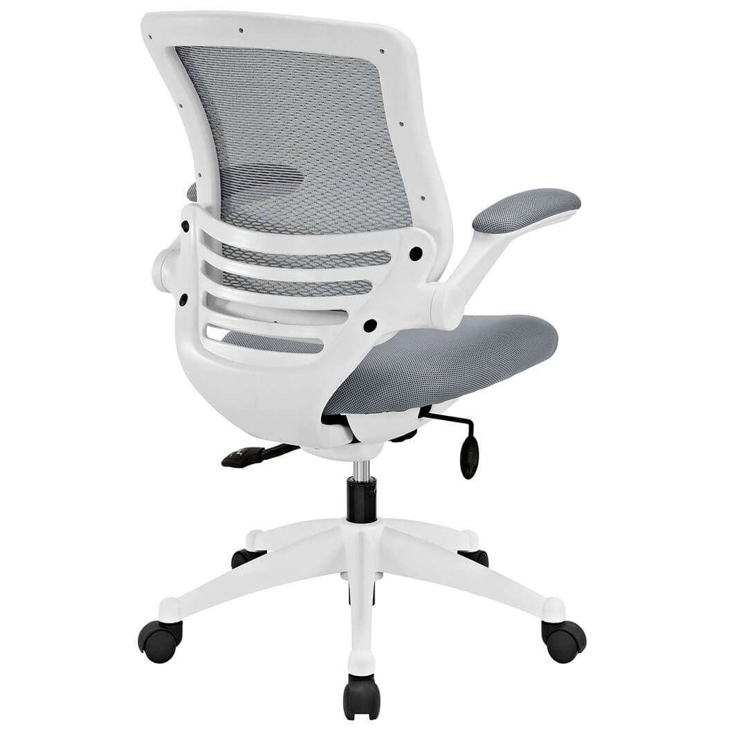 Adjustable office chair rear view