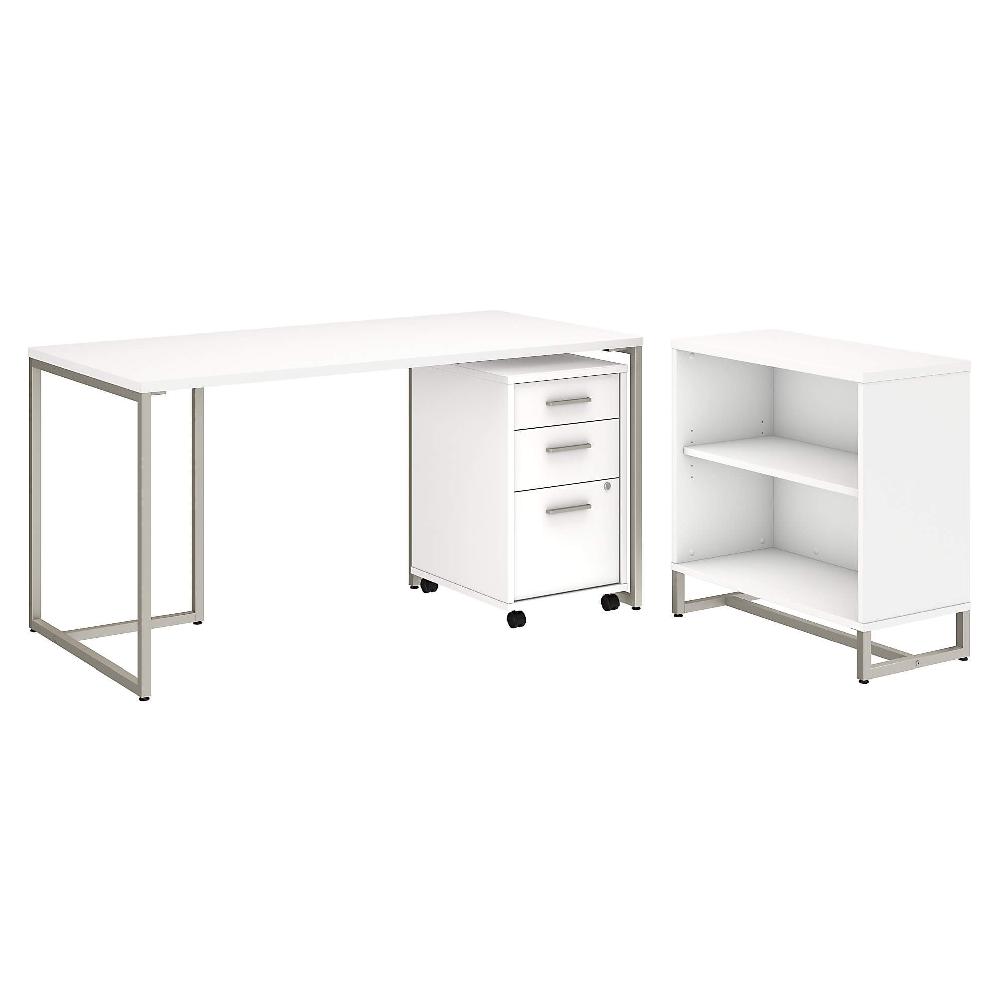 Affordable office furniture desks CUB MTH008WHSU FBB