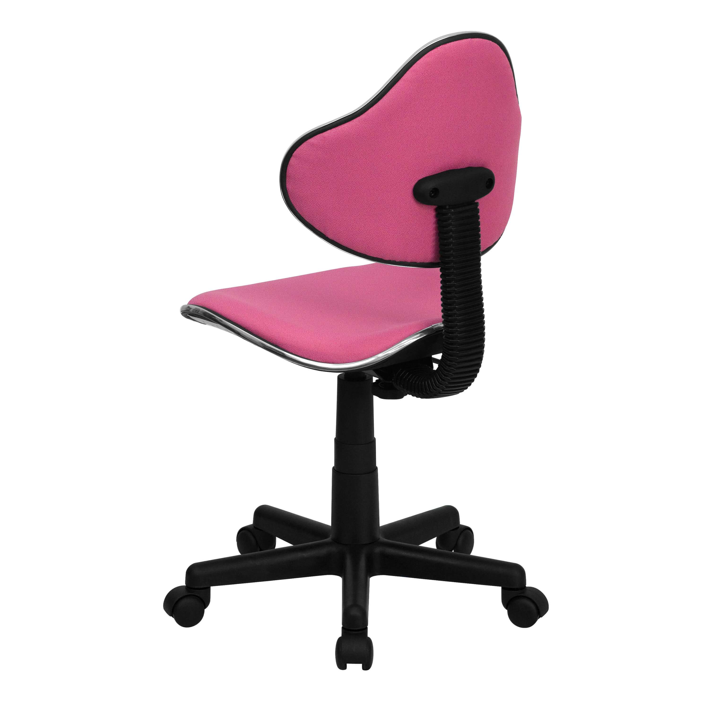 Armless office chair rear view
