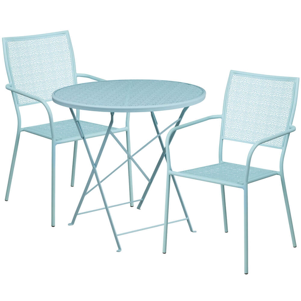 Bistro table set CUB CO 30RDF 02CHR2 SKY GG F