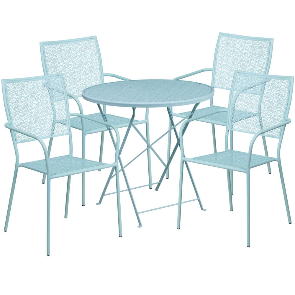 Bistro table set CUB CO 30RDF 02CHR4 SKY GG 