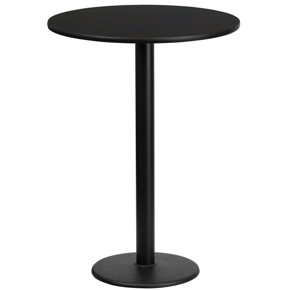 Cafe table CUB XU RD 24 BLKTB TR18B GG FLA