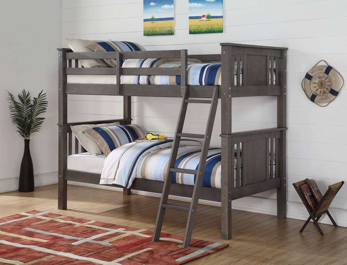 Kids Bunk Beds Avery Childrens Twin Bed