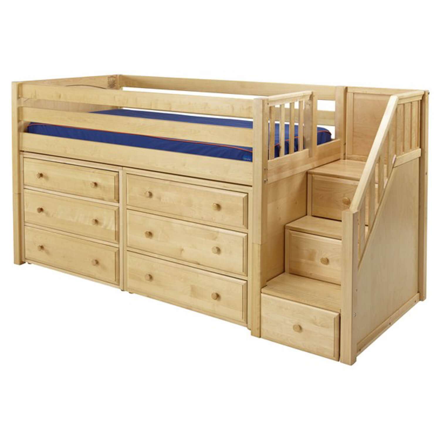 Childrens Loft Beds - Rupert Bunk Beds with Storage