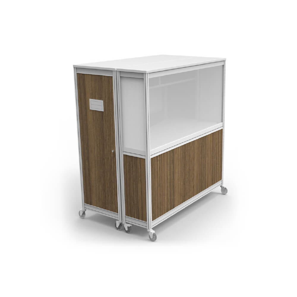 Collapsible desk dow 2000 enhanced version collapsed 
