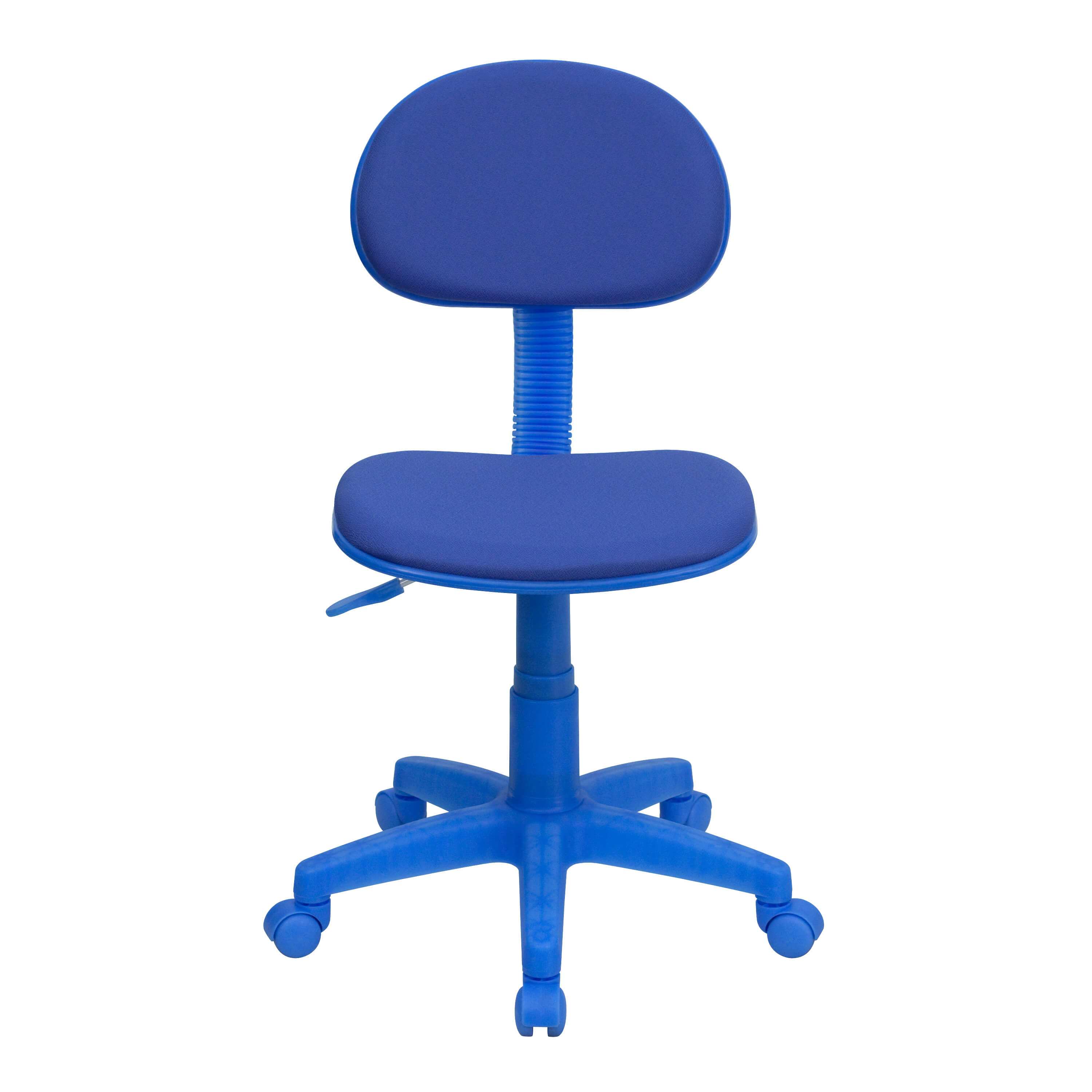 Colorful desk chairs CUB BT 698 BLUE GG FLA