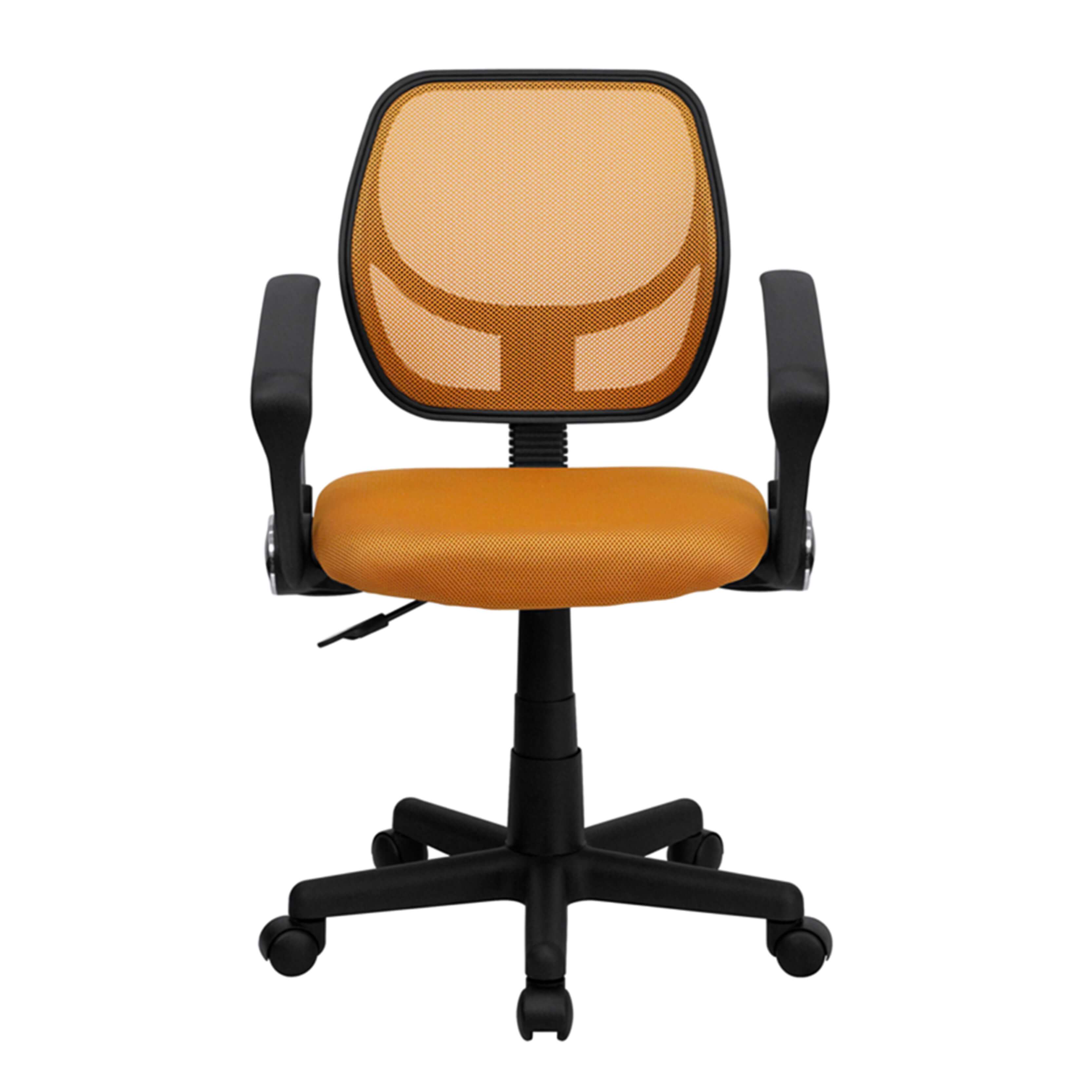 Colorful desk chairs CUB WA 3074 OR A GG FLA