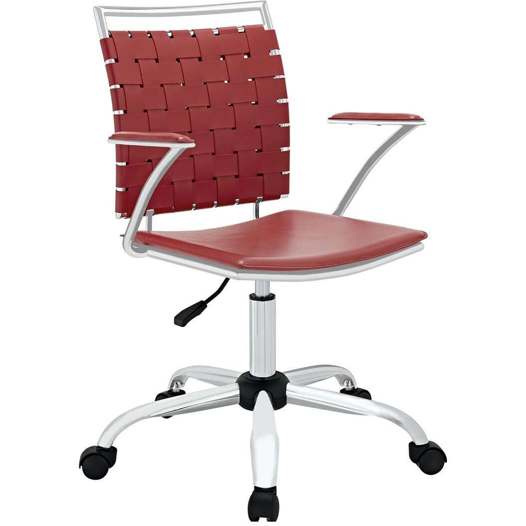Colorful office chairs CUB EEI 1109 RED MOD