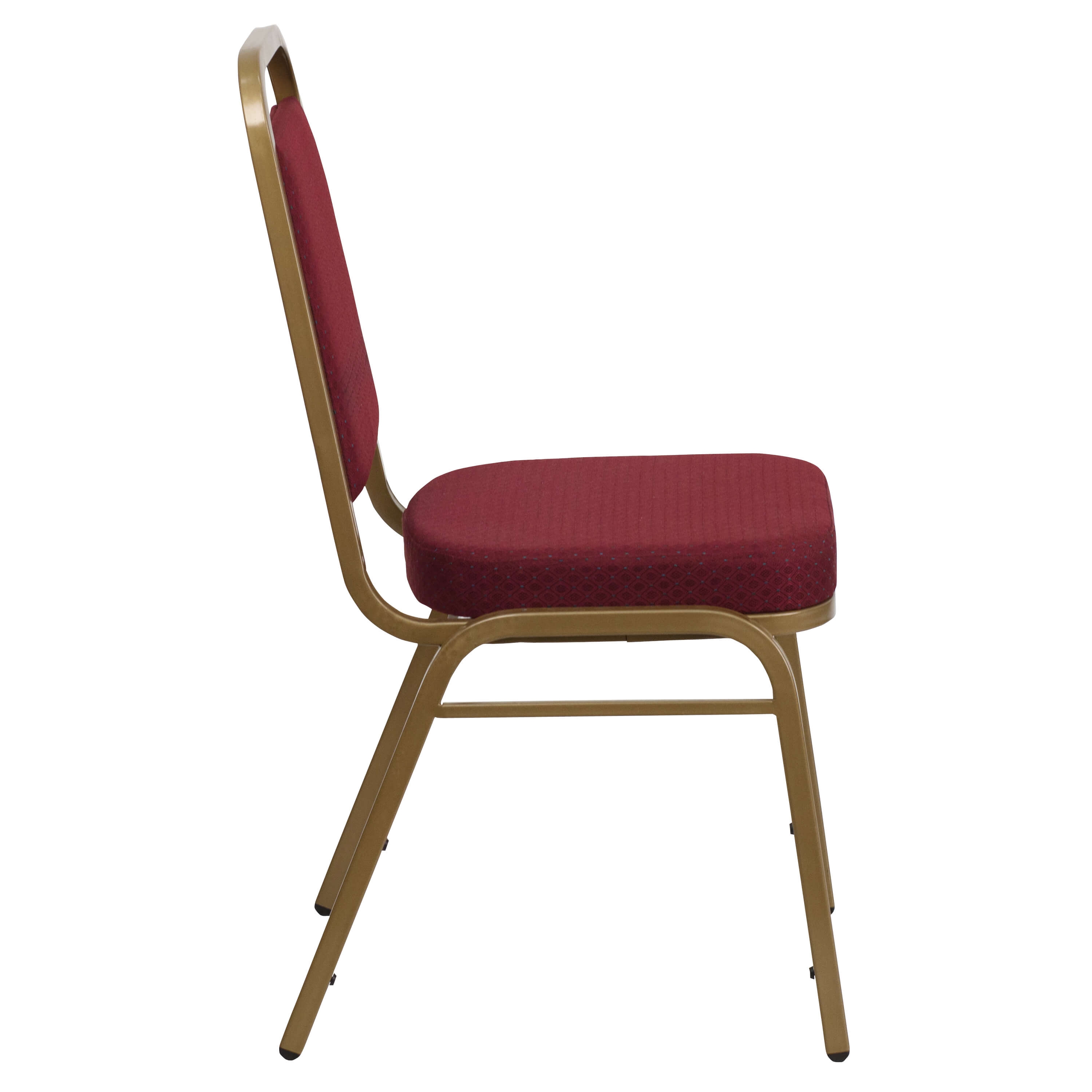 Commercial restaurant chair side view