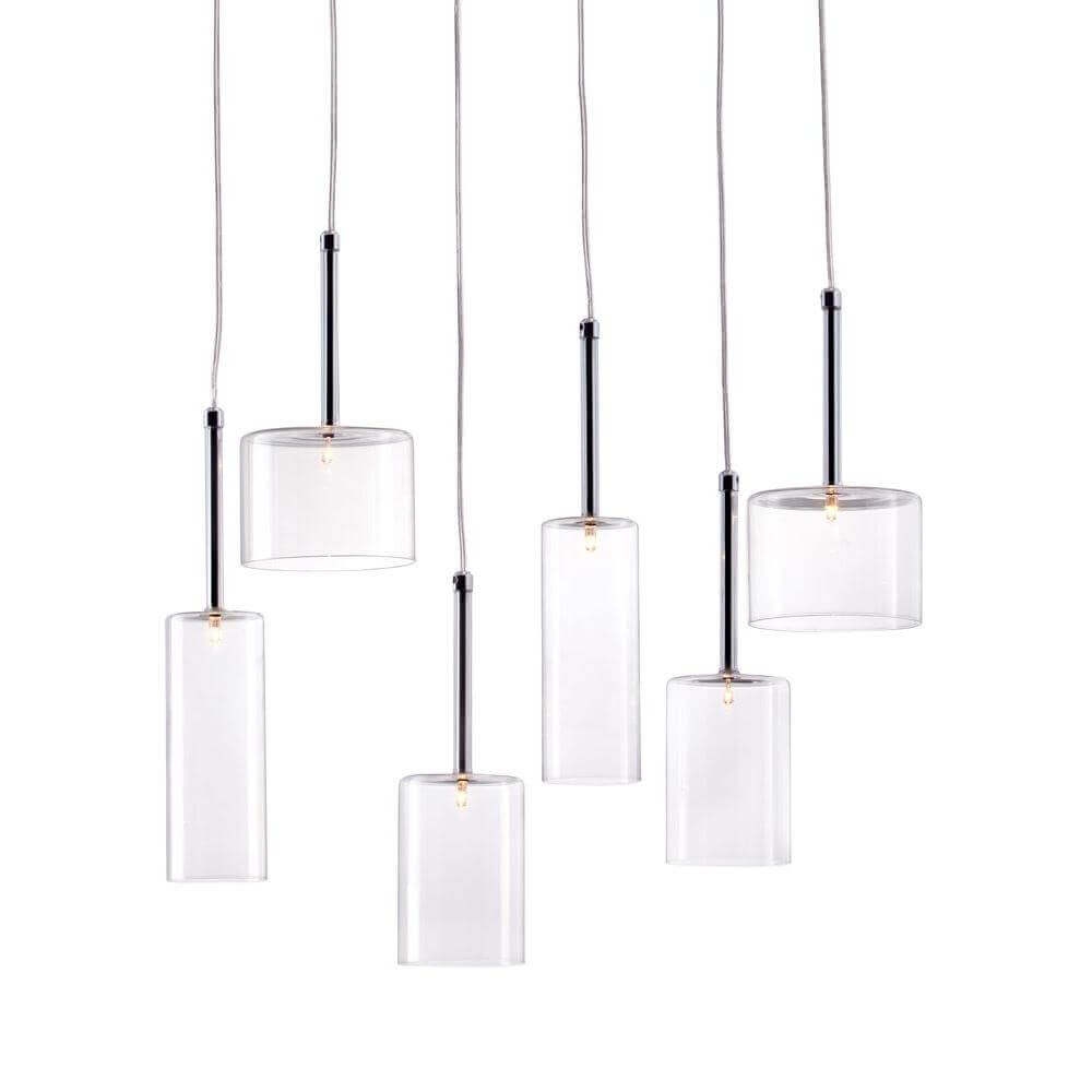Contemporary lighting glass lamps