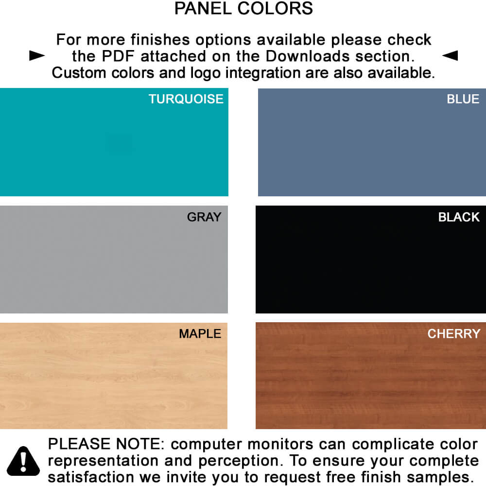 Control console furniture static panel colors 0