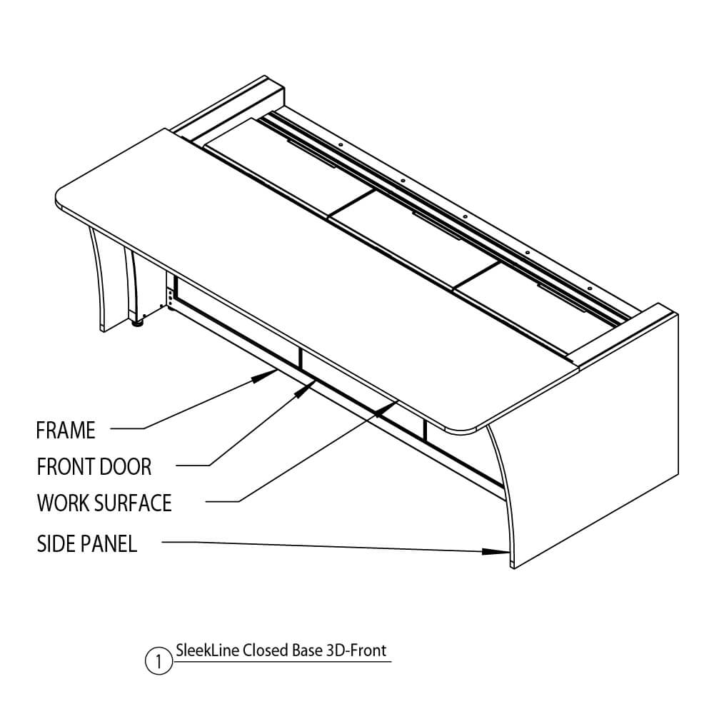 Sleekline control console closed based features 01