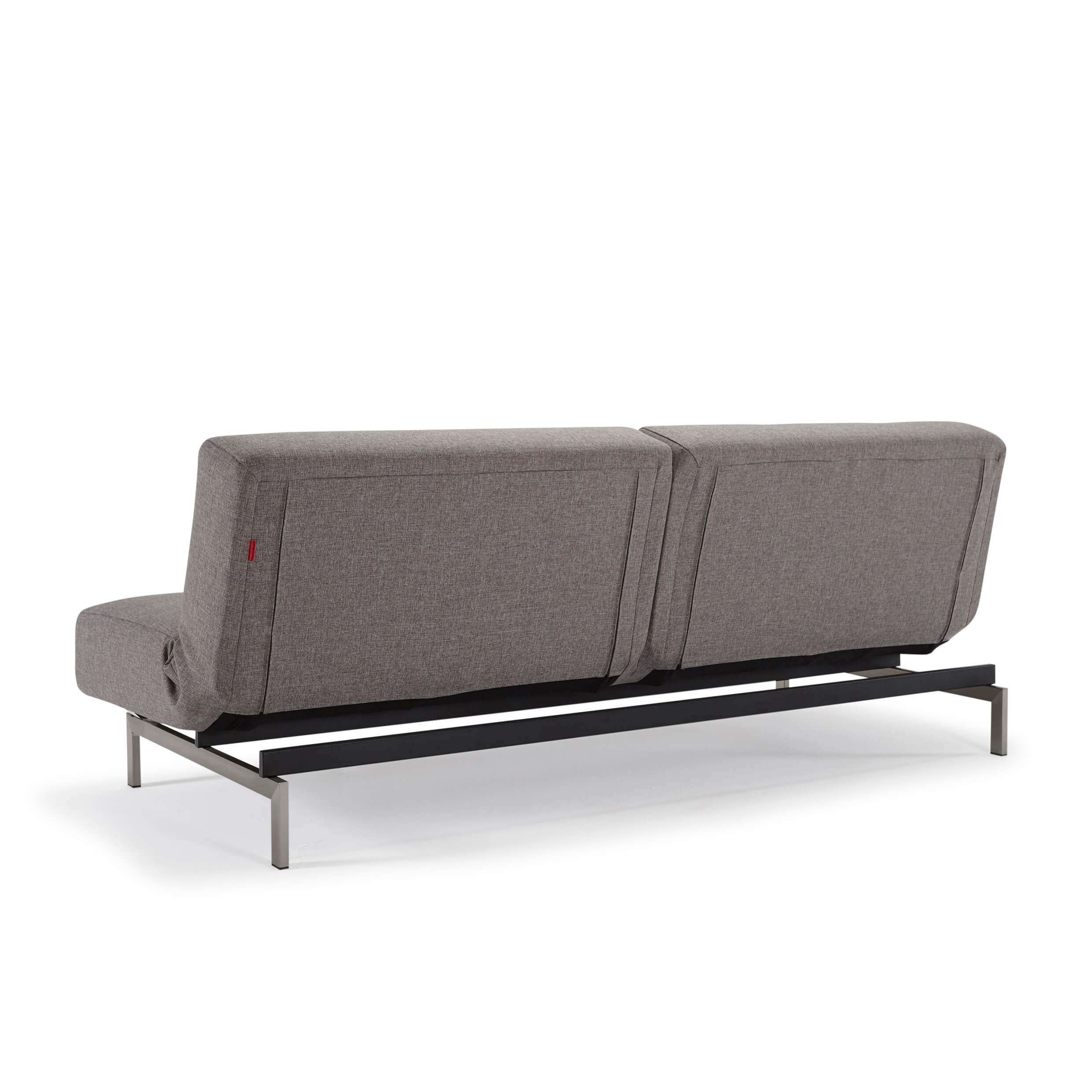Convertible futon sofa bed rear view