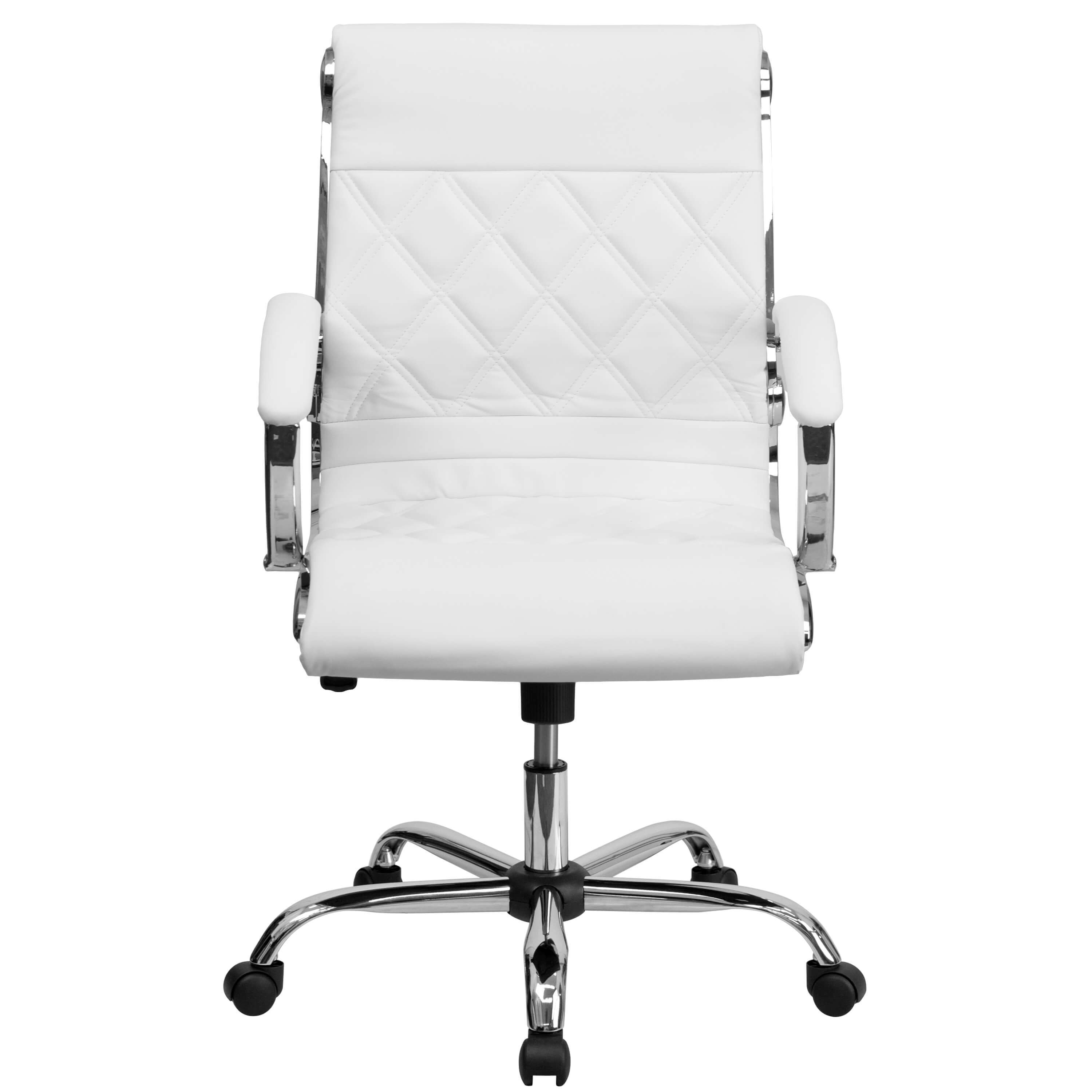 Cool desk chairs CUB GO 1297M MID WHITE GG FLA