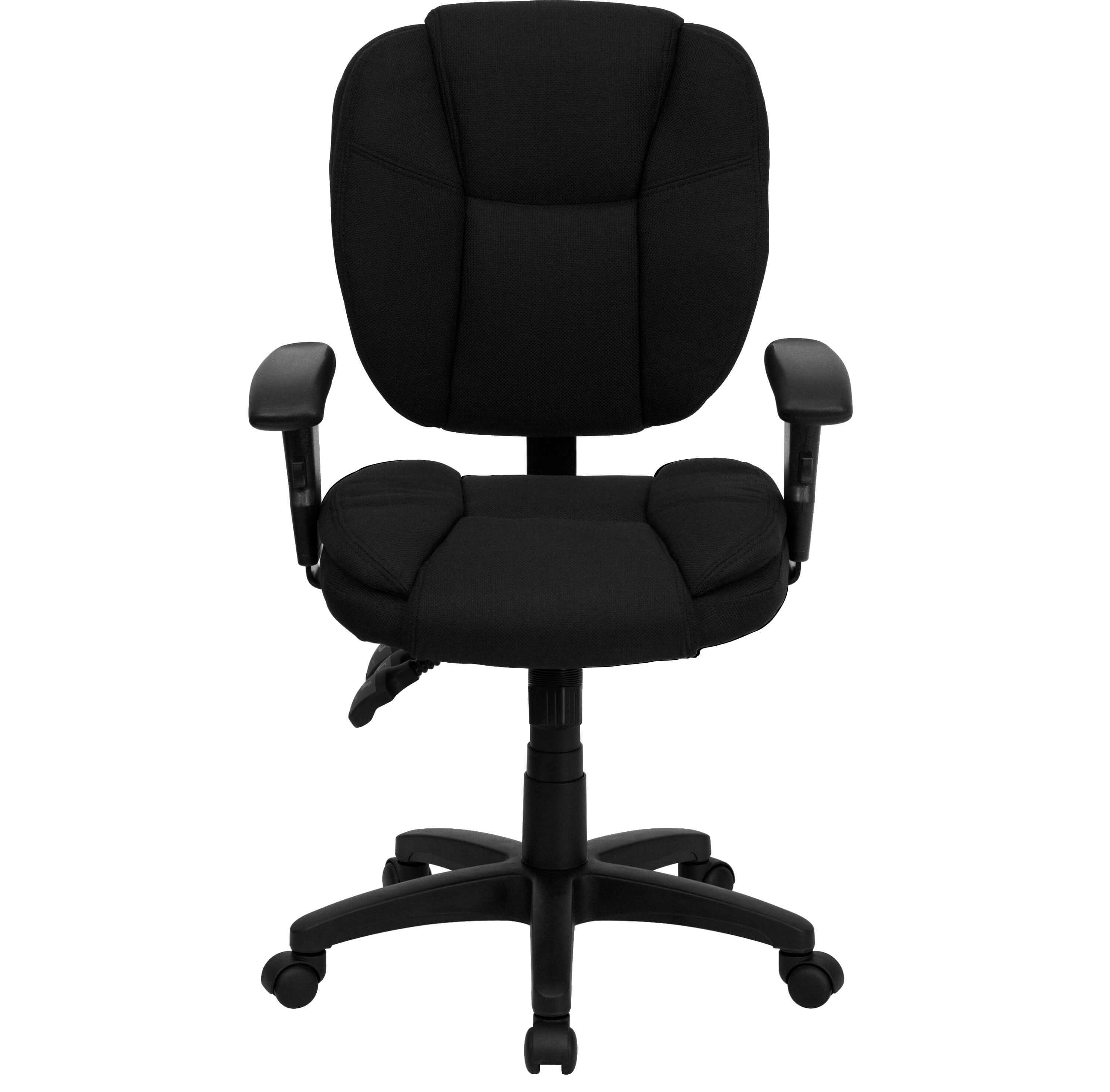 Cool desk chairs CUB GO 930F BK ARMS GG FLA