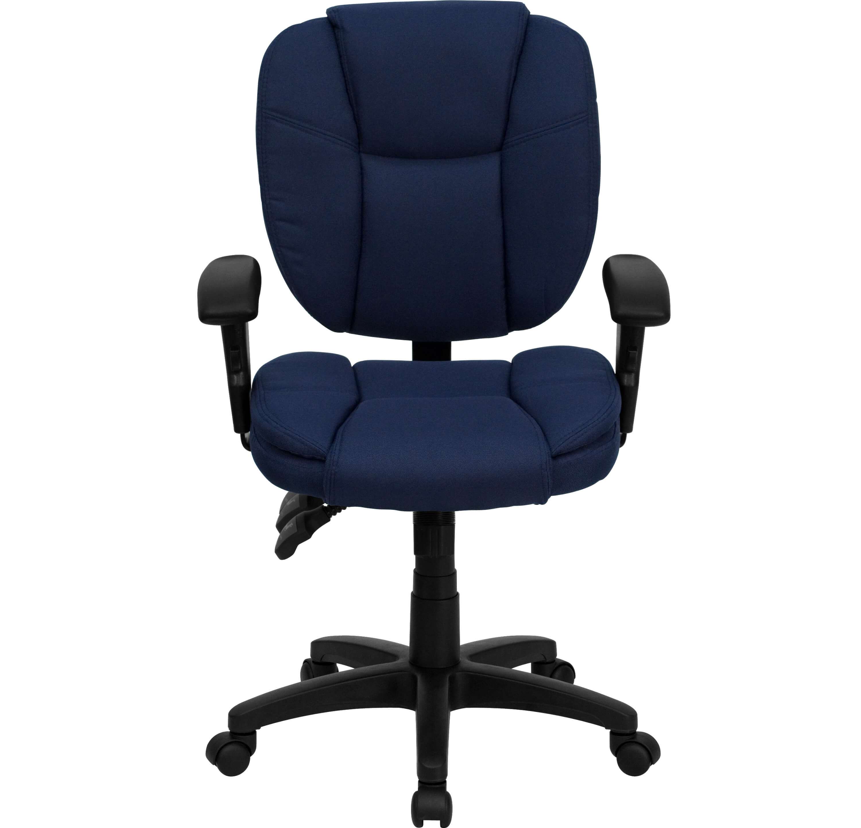 Cool desk chairs CUB GO 930F NVY ARMS GG FLA