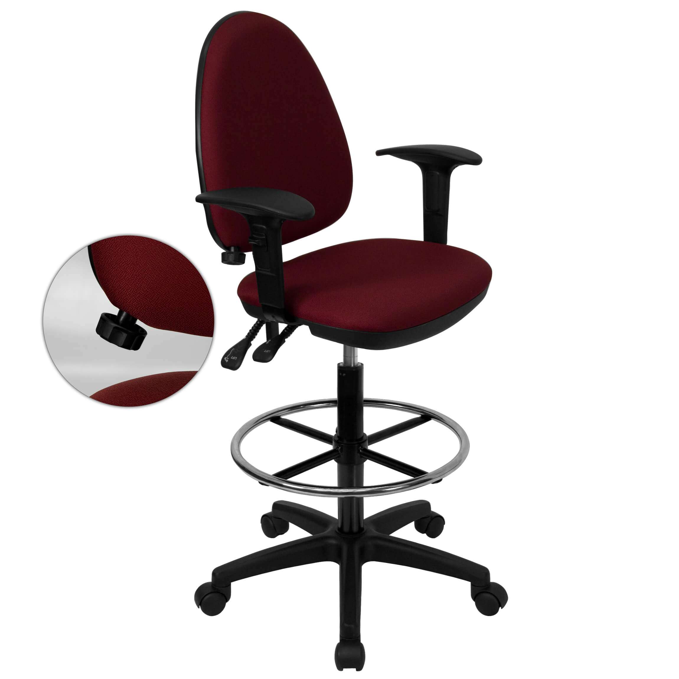 Cool Office Chairs Adjustable Drafting Chair 