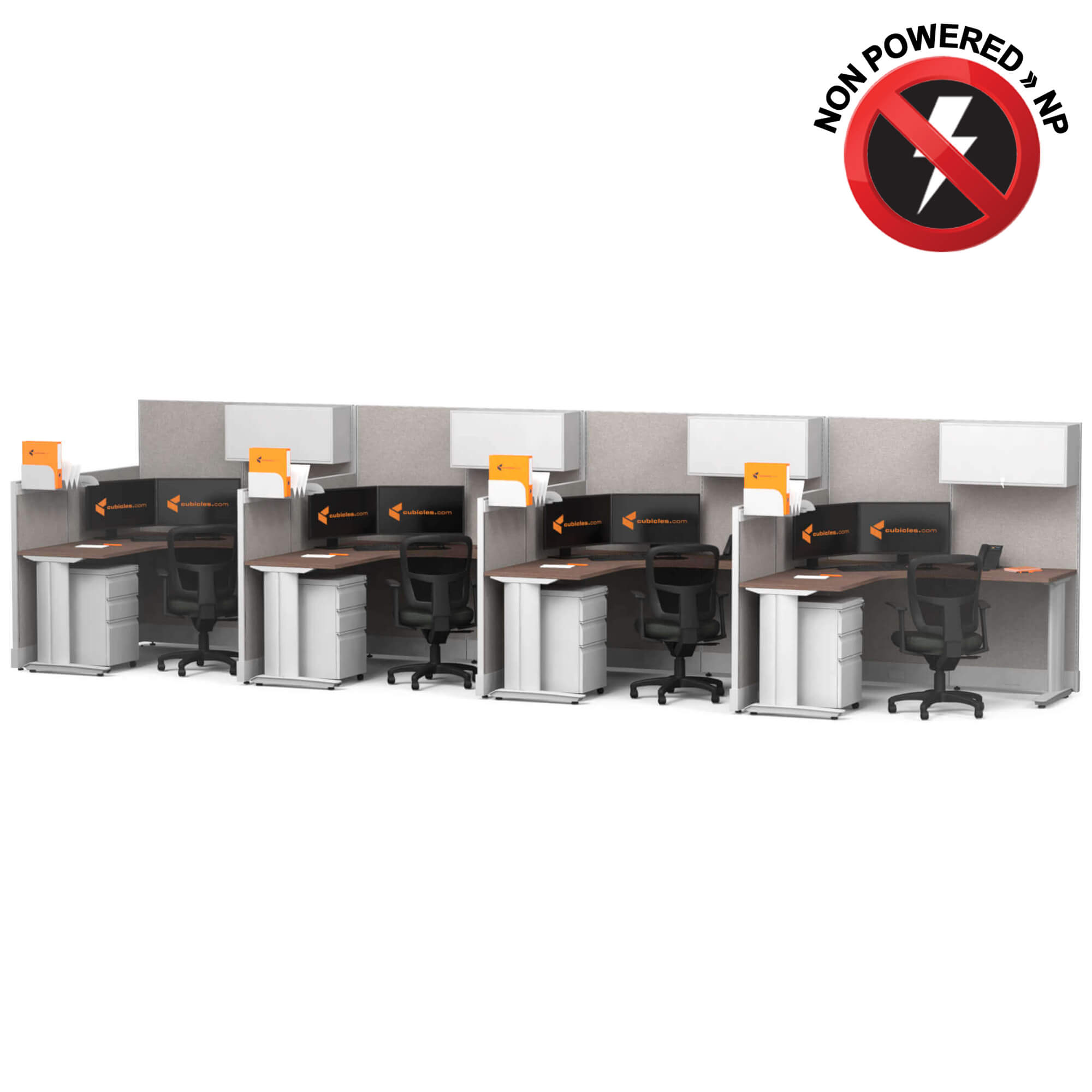 cubicle-desks-l-shaped-workstation-4pack-inline-non-powered-with-storage-sign.jpg